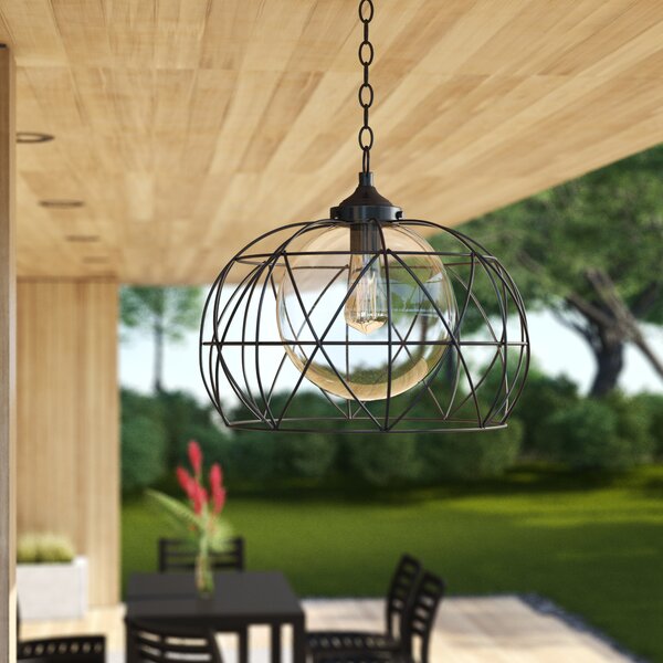 Outdoor hanging deals lamp plug in